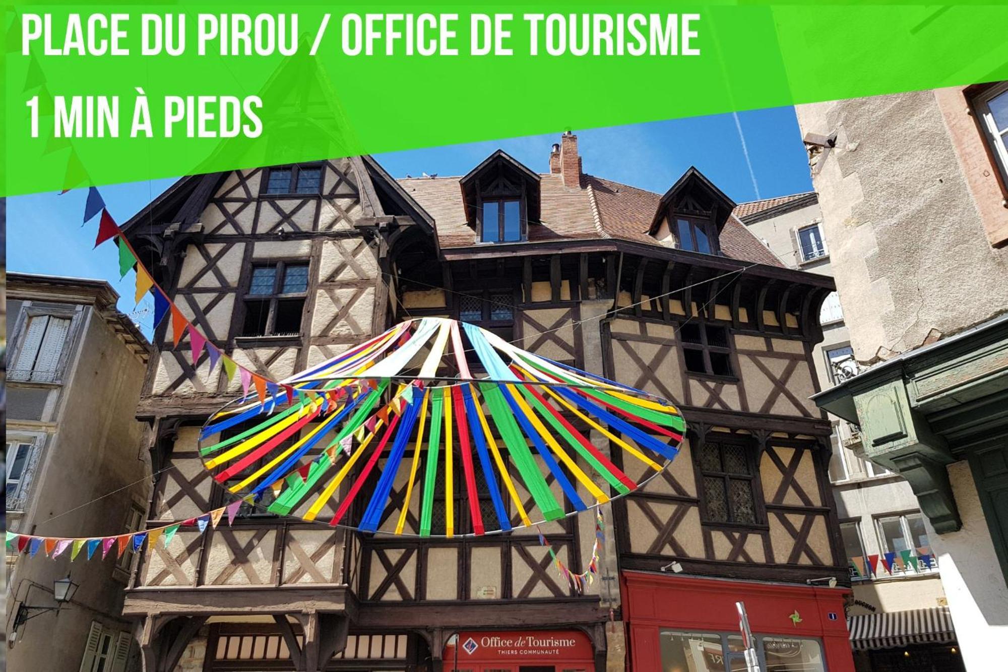 Le Petit Pirou # Cosy # Halte Auvergne ทิแยร์ ภายนอก รูปภาพ